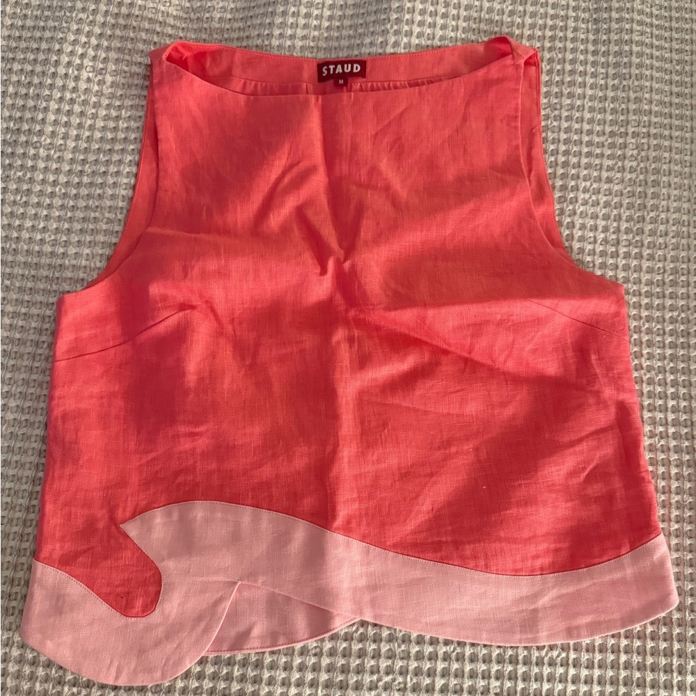 STAUD Raphael Linen Top - Picture 2 of 6